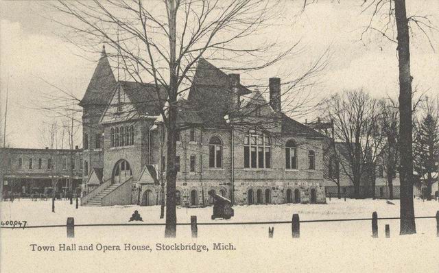 Stockbridge Opera House - 1908 From Paul (newer photo)